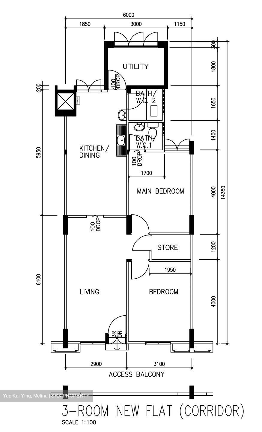 Blk 345 Teck Ghee Evergreen (Ang Mo Kio), HDB 3 Rooms #407430441